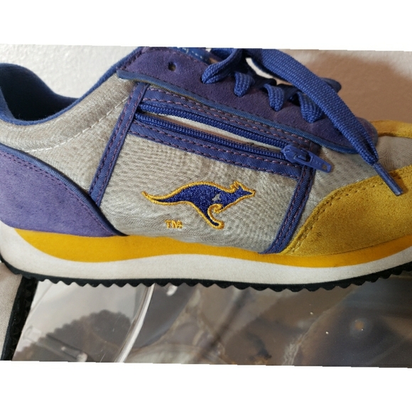 🦘💛💜KangaROOS Purple & Gold sneakers💜💛🦘 - Picture 6 of 10